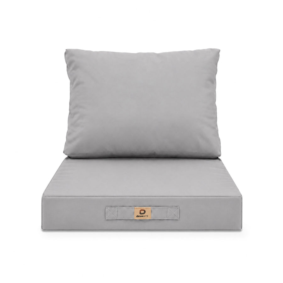 Set Cuscini Salotto da Giardino 50x50 Grigio Ciottolo – foto 7