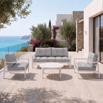 Set Cuscini Trapuntati 50x50 Grigio Ciottolo - Spesso 15cm & Morbido (Seduta + Schienale)
