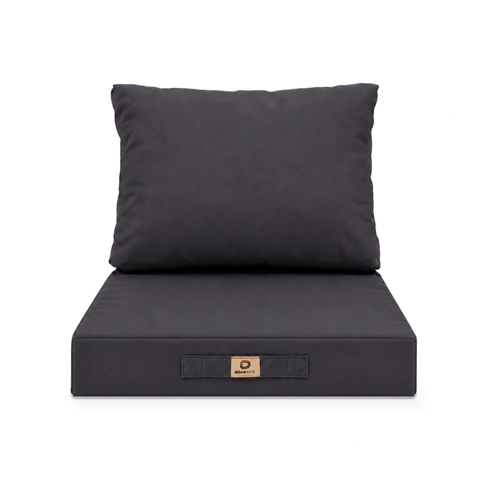 Set Cuscini Salotto da Giardino 60x60 Grigio Carbone – foto 7