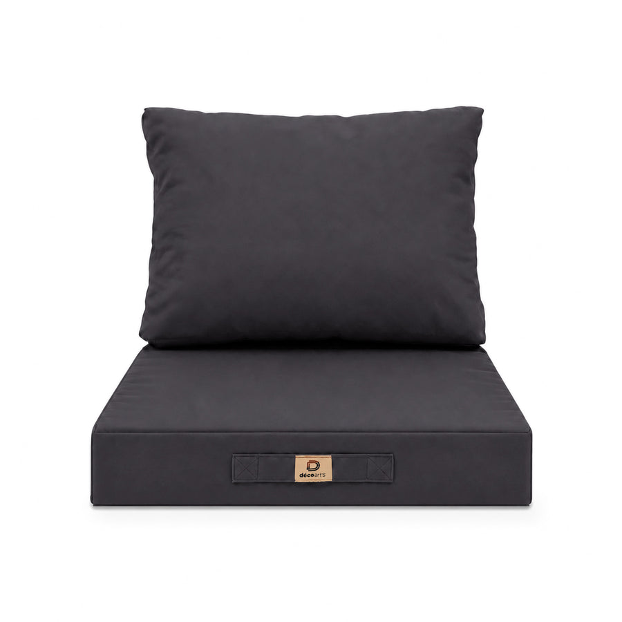 Set Cuscini Salotto da Giardino 60x60 Grigio Carbone – foto 7