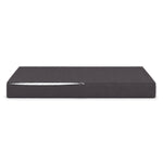 Set Cuscini Salotto da Giardino 100x50 Grigio Carbone - Sfoderabile & Anti-UV (1 Seduta + 2 Schienali)