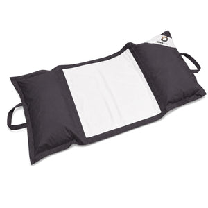 Pouf Galleggiante Piscina XXL 170x90 Grigio Carbone - Materassino Amaca a Perle (Comfort Adulto)