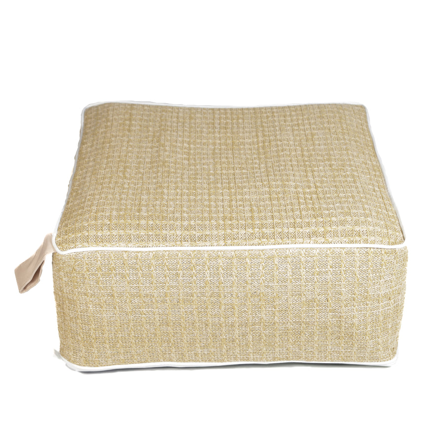 Pouf Gonfiabile da Esterno Quadrato 58cm, tessuto anti-UV