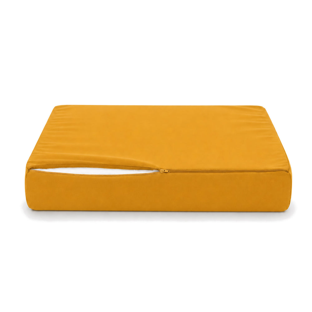 Set Cuscini Salotto da Giardino 50x60 Giallo, per interno ed esterno