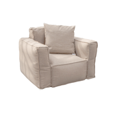 Canapé salon de jardin modulable 90x75x65cm Beige - Deco-arts.fr