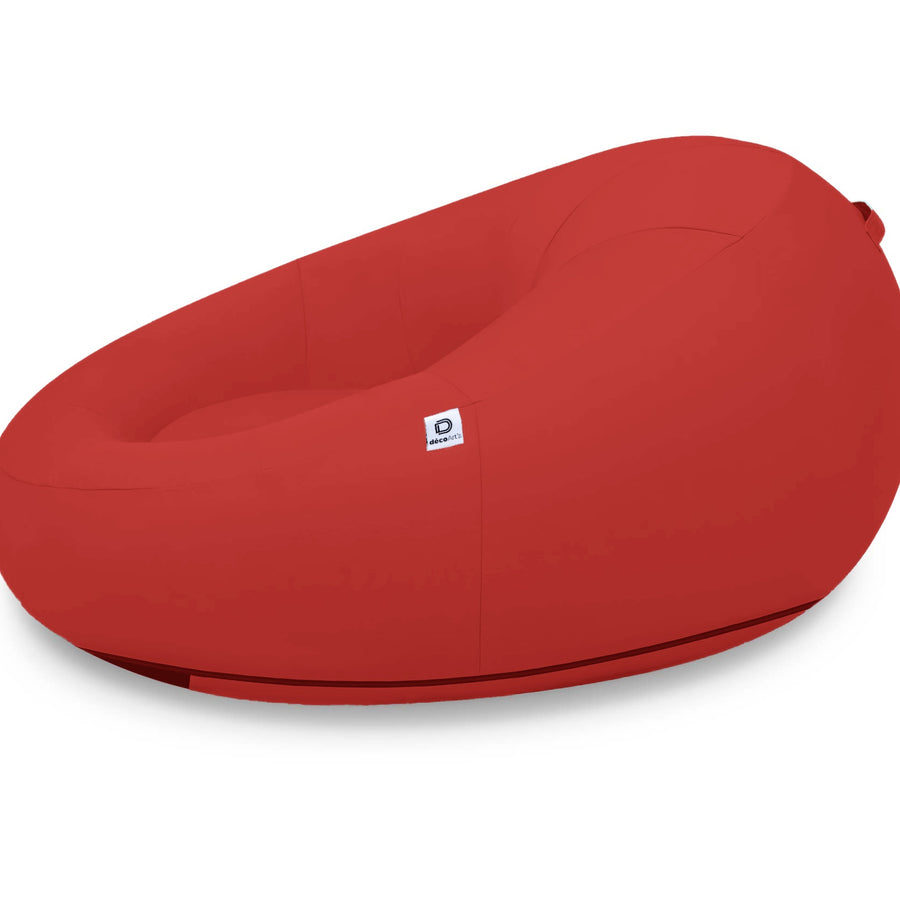 Poltrona Galleggiante Piscina XXL 140x120 Rosso – foto 7