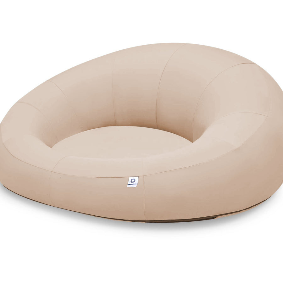 Poltrona Galleggiante Piscina XXL 140x120 Beige – foto 4