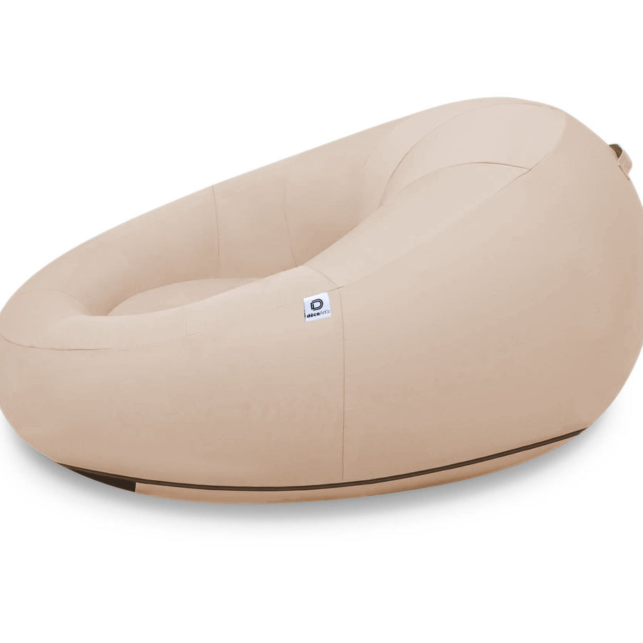 Poltrona Galleggiante Piscina XXL 140x120 Beige – foto 6