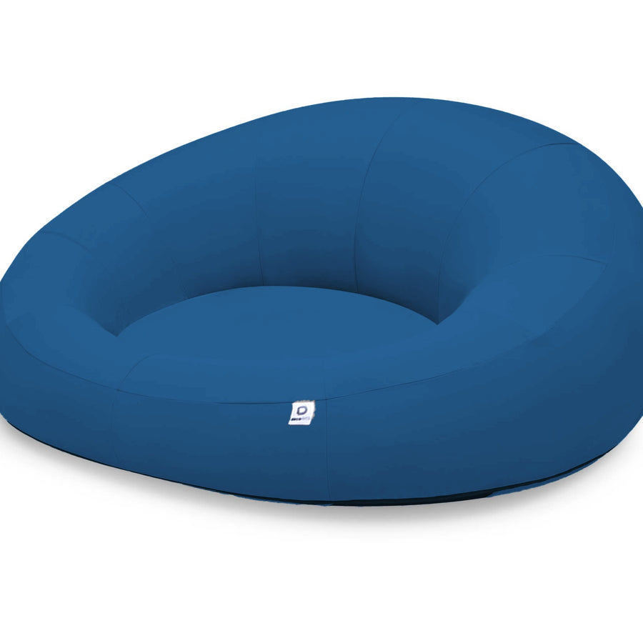 Poltrona Galleggiante Piscina XXL 140x120 Blu Petrolio – foto 4