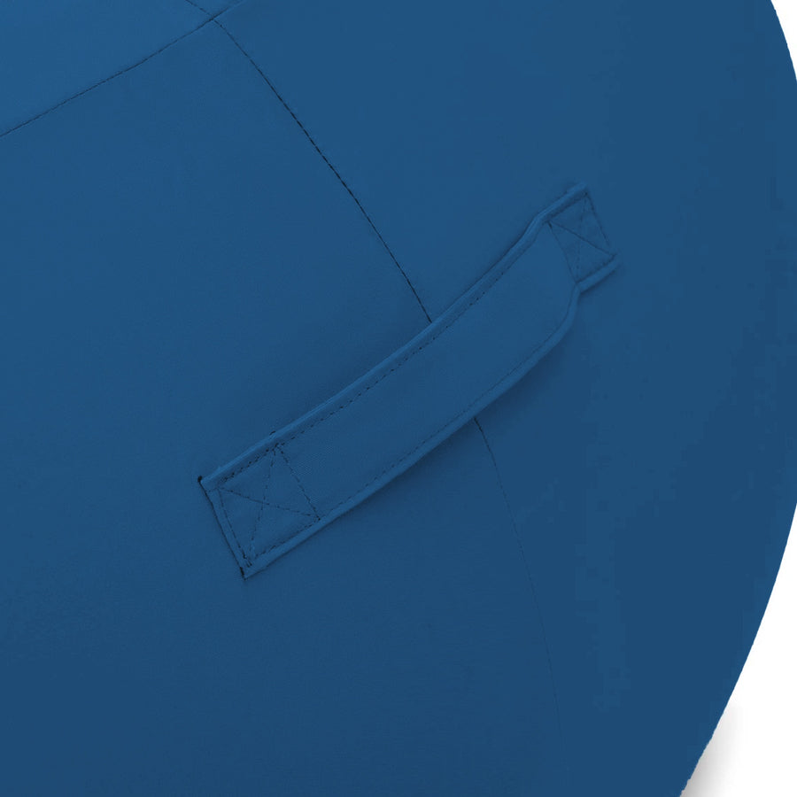 Poltrona Galleggiante Piscina XXL 140x120 Blu Petrolio – foto 8