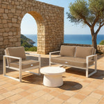 Set Cuscini Premium 60x60 Moka - Spesso 12cm & Finitura con Profilo