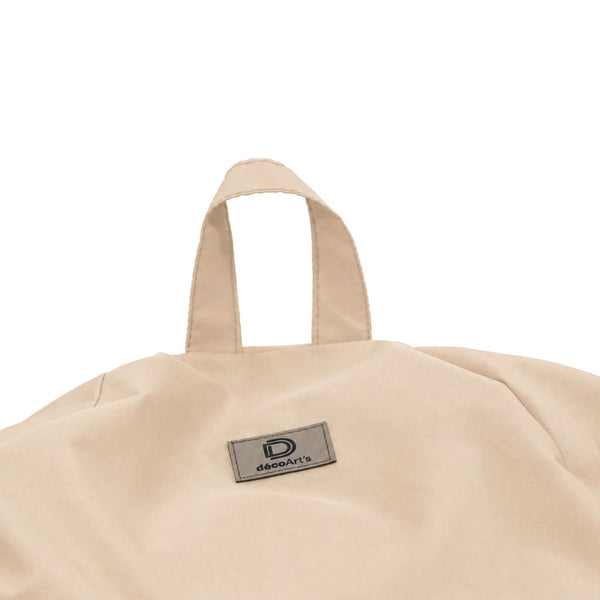 Pouf poire XL d'extérieur - 110x120 cm - Beige