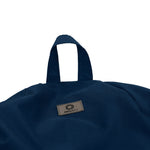 Pouf a Pera XL 110x120 Blu Petrolio - Sfoderabile & Impermeabile (Garni Perle)