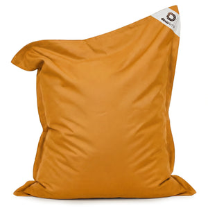 Pouf Gigante XXL 180x140 Giallo Miele - Impermeabile & Sfoderabile (Schiuma)