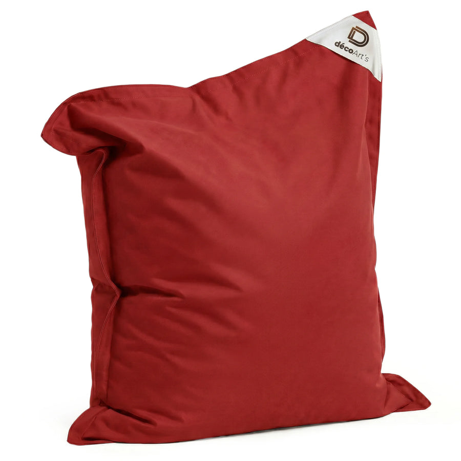 Fodera Pouf Gigante XXL 180x140 Rosso Peperoncino – foto 6