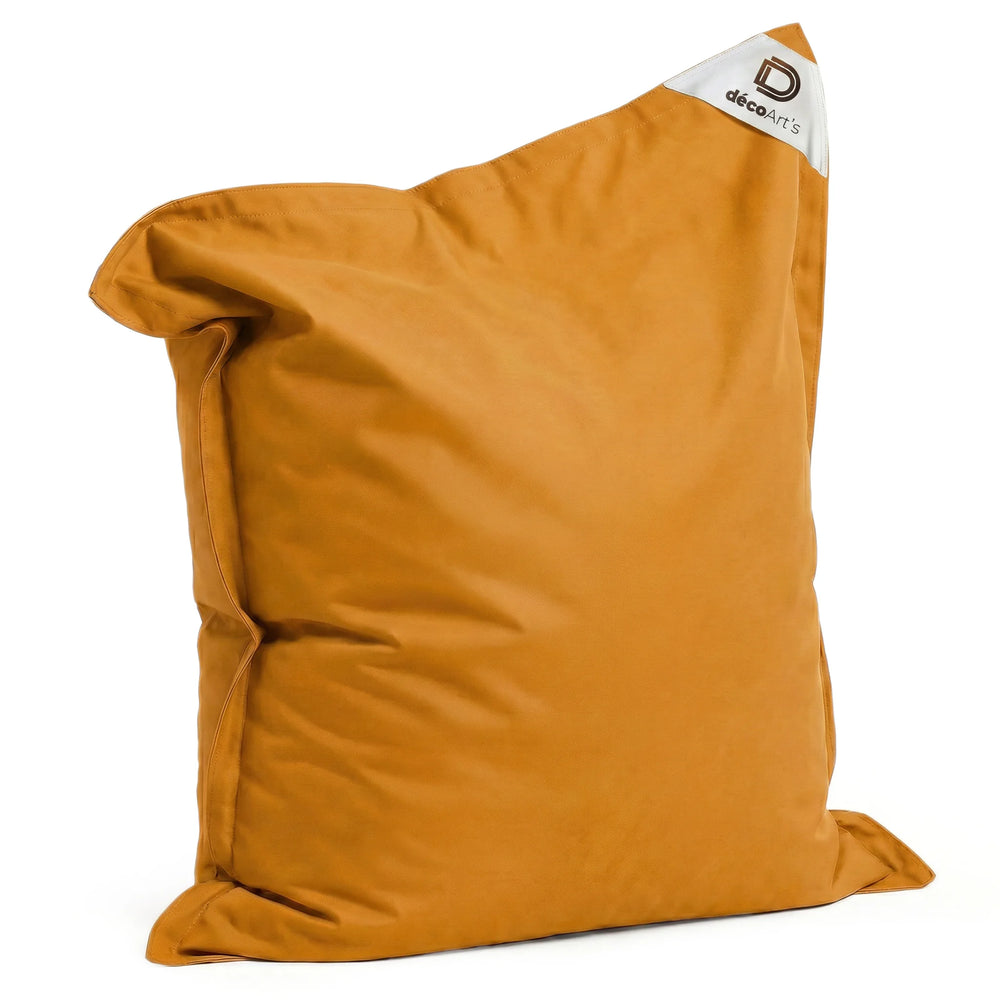 Fodera Pouf Gigante XXL 180x140 Giallo Miele – foto 6