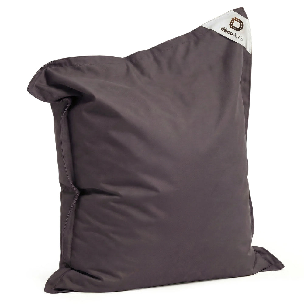 Pouf Gigante XXL 180x140 Grigio Carbone, per interno, esterno e piscina