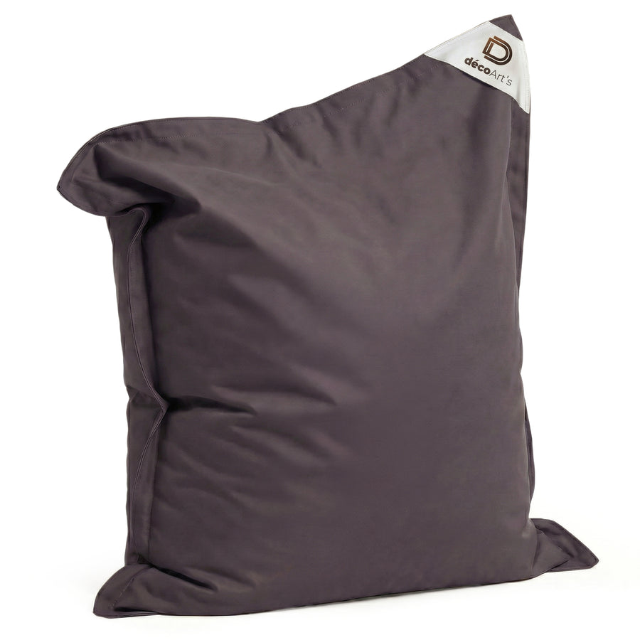 Fodera Pouf Gigante XXL 180x140 Grigio Carbone – foto 6