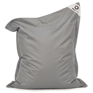 Fodera Pouf Gigante XXL 180x140 Grigio Ciottolo - (Fodera da Riempire - Interno/Esterno)