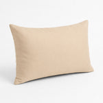 Set di 2 Cuscini d'Accento 60x35 Beige - Decorazione Giardino & Sfoderabile