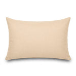 Set di 2 Cuscini d'Accento 60x35 Beige - Decorazione Giardino & Sfoderabile