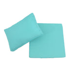 Blue Caribbean 50x60cm outdoor garden sofa cushions with seat and backrest padding, suitable for chairs and sofas.