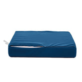 Coussins pour salon de jardin déhoussable 60x70cm Bleu pétrole - Deco-arts.fr