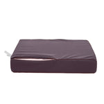 Ensemble de coussins pour salon de jardin Déco Arts, gris carbone, déhoussables, anti-UV, pour fauteuils et canapés.