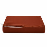 Set Cuscini Salotto da Giardino 60x70 Terracotta - Sfoderabile & Anti-UV (Seduta + Schienale)