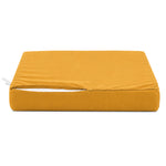 Set Cuscini Salotto da Giardino 60x70 Giallo - Sfoderabile & Anti-UV (Seduta + Schienale)