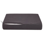 Set Cuscini Salotto da Giardino 60x70 Grigio Carbone - Sfoderabile & Anti-UV (Seduta + Schienale)