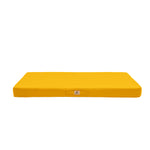 Set Cuscini Salotto da Giardino 100x50 Giallo - Sfoderabile & Anti-UV (1 Seduta + 2 Schienali)