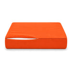 Set Cuscini Salotto da Giardino 60x60 Arancione - Sfoderabile & Anti-UV (Seduta + Schienale)