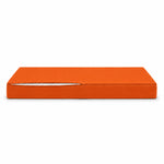 Set Cuscini Salotto da Giardino 100x50 Arancione - Sfoderabile & Anti-UV (1 Seduta + 2 Schienali)