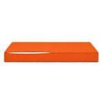 Set Cuscini Salotto da Giardino 120x60 Arancione - Sfoderabile & Anti-UV (1 Seduta + 2 Schienali)