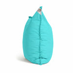 Fodera Pouf XL 120x80 Blu Caraibi - (Fodera da Riempire - Interno/Esterno)