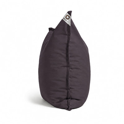 Fodera Pouf XL 120x80 Grigio Carbone - (Fodera da Riempire - Interno/Esterno)