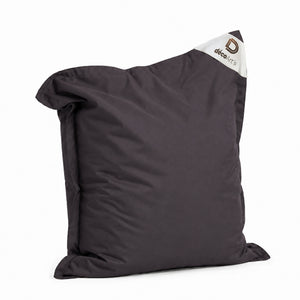Fodera Pouf XL 120x80 Grigio Carbone - (Fodera da Riempire - Interno/Esterno)