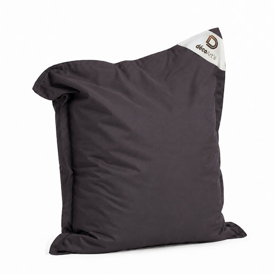 Fodera Pouf XL 120x80 Grigio Carbone - (Fodera da Riempire - Interno/Esterno)