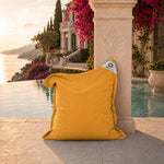 Fodera Pouf XL 120x80 Giallo Miele - (Fodera da Riempire - Interno/Esterno)