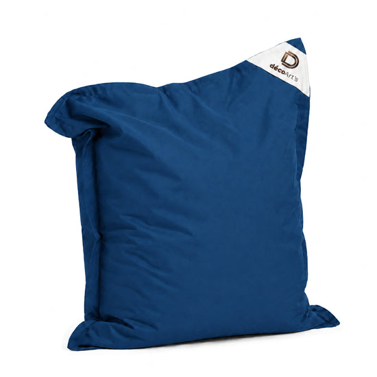 Fodera Pouf XL 120x80 Blu Petrolio - (Fodera da Riempire - Interno/Esterno)