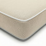 Materassino Premium Lettino 190x60 Giallo Burro - Spessore 10cm & Poggiatesta (Sfoderabile)