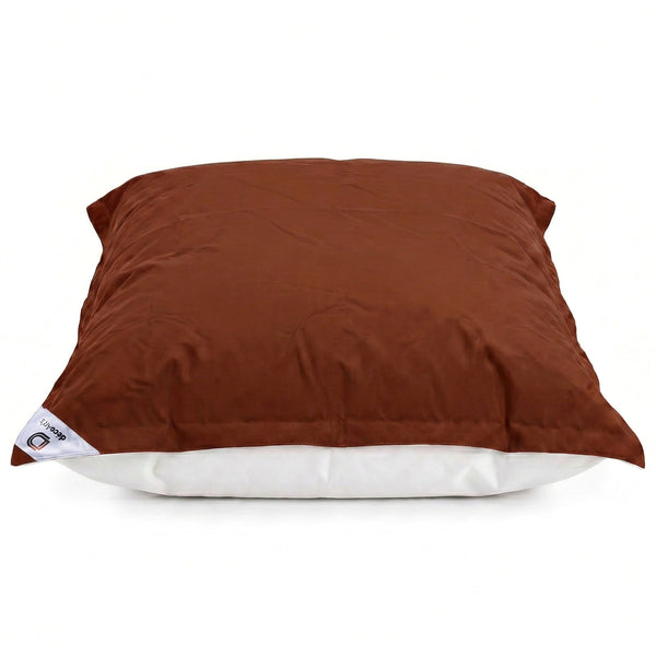 Fodera Pouf Galleggiante XXL 180x140 Terracotta - (Fodera da Riempire - Spécial Piscina)