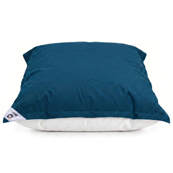 Fodera Pouf Galleggiante XXL 180x140 Blu Petrolio - (Fodera da Riempire - Spécial Piscina)