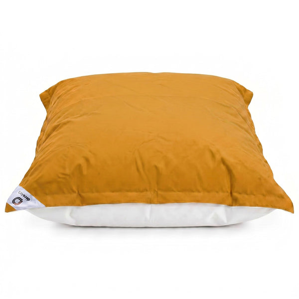 Fodera Pouf Galleggiante XXL 180x140 Giallo Miele - (Fodera da Riempire - Spécial Piscina)