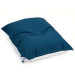 Fodera Pouf Galleggiante XXL 180x140 Blu Petrolio - (Fodera da Riempire - Spécial Piscina)