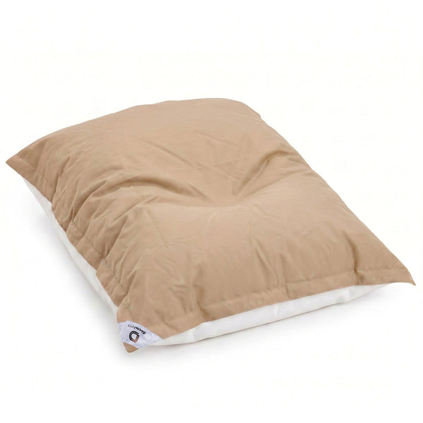 Fodera Pouf Galleggiante XXL 180x140 Beige - (Fodera da Riempire - Spécial Piscina)