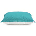 Fodera Pouf Galleggiante XXL 180x140 Blu Caraibi - (Fodera da Riempire - Spécial Piscina)
