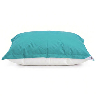 Fodera Pouf Galleggiante XXL 180x140 Blu Caraibi - (Fodera da Riempire - Spécial Piscina)