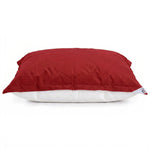 Fodera Pouf Galleggiante XXL 180x140 Rosso Peperoncino - (Fodera da Riempire - Spécial Piscina)